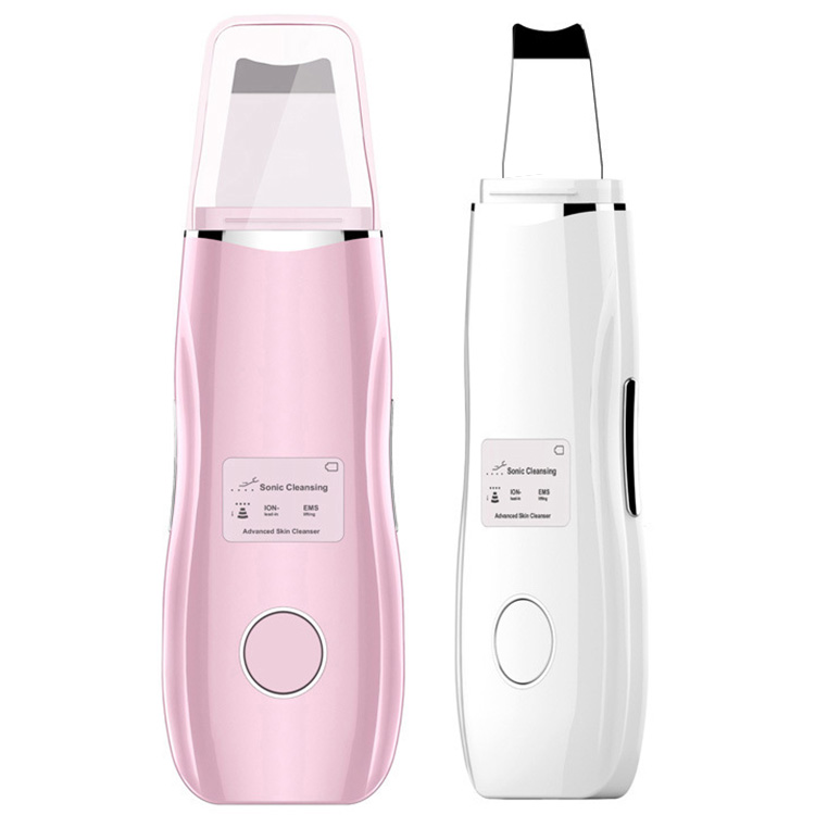 Produits de beauté électrique en Silicone Peeling du visage Led exfoliant Facial coréen ultrasons peau spatule épurateur brume peau épurateur – Image 3