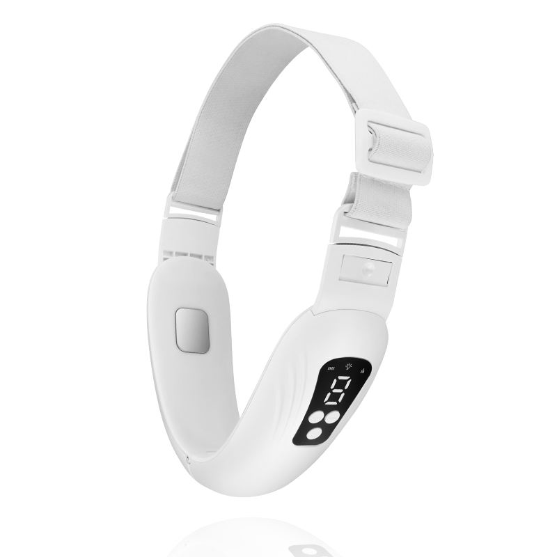 Vente à chaud Bande de bandage minceur pour le visage, soin de la peau, ajustable, façonneur minceur pour le visage, masque rehausseur en forme de V, affine les joues et le menton. – Image 2