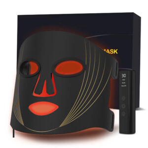 Usage domestique Photon Beauté Silicone Anti Acné Élimination Des Rides Led Masque Rajeunissement Thérapie Par La Lumière